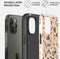Apple iPhone 12 Pro Max Hoesje - Burga - Tough Serie - Hard Kunststof Backcover - Sunday Brunch - Hoesje Geschikt Voor Apple iPhone 12 Pro Max
