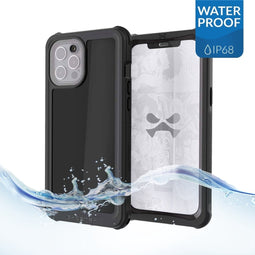 Apple iPhone 12 Pro Max Hoesje - Ghostek - Nautical 3 Serie - Hard Kunststof Backcover - Zwart - Hoesje Geschikt Voor Apple iPhone 12 Pro Max