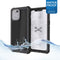 Apple iPhone 12 Pro Max Hoesje - Ghostek - Nautical 3 Serie - Hard Kunststof Backcover - Zwart - Hoesje Geschikt Voor Apple iPhone 12 Pro Max