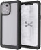 Apple iPhone 12 Pro Max Hoesje - Ghostek - Nautical 3 Serie - Hard Kunststof Backcover - Transparant / Zwart - Hoesje Geschikt Voor Apple iPhone 12 Pro Max
