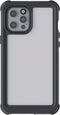 Apple iPhone 12 Pro Max Hoesje - Ghostek - Nautical 3 Serie - Hard Kunststof Backcover - Transparant / Zwart - Hoesje Geschikt Voor Apple iPhone 12 Pro Max