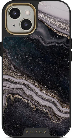 Apple iPhone 13 Hoesje - Burga - Tough Serie - Hard Kunststof Backcover - Magic Night - Hoesje Geschikt Voor Apple iPhone 13