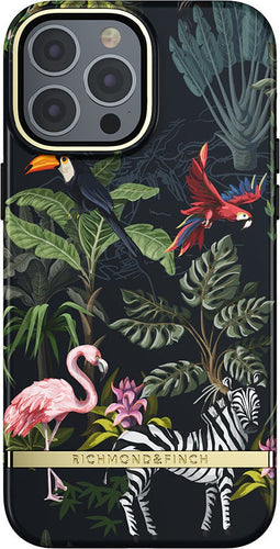 Apple iPhone 13 Hoesje - Richmond & Finch - Freedom Serie - Hard Kunststof Backcover - Jungle Flow - Hoesje Geschikt Voor Apple iPhone 13