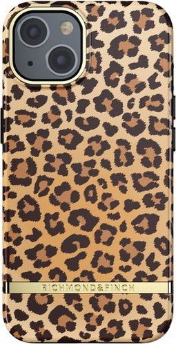 Apple iPhone 13 Hoesje - Richmond & Finch - Freedom Serie - Hard Kunststof Backcover - Soft Leopard - Hoesje Geschikt Voor Apple iPhone 13
