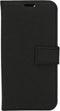 Apple iPhone 13 Hoesje - Saffiano Wallet/Portemonnee hoesje - Magneet Sluiting - 3 Opbergvakken - Zwart - Mobiparts