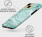 Apple iPhone 13 Mini Hoesje - Burga - Tough Serie - Hard Kunststof Backcover - Uluwatu Waves - Hoesje Geschikt Voor Apple iPhone 13 Mini