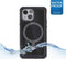 Apple iPhone 13 Mini Hoesje - Ghostek - Nautical Slim Serie - Hard Kunststof Backcover - Zwart - Hoesje Geschikt Voor Apple iPhone 13 Mini