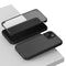 Apple iPhone 13 Mini Hoesje - Mobilize - 360 Serie - Gehard Glas Backcover - Transparant / Zwart - Hoesje Geschikt Voor Apple iPhone 13 Mini