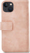 Apple iPhone 13 Mini Hoesje - Mobilize - Elite Gelly Wallet Serie - Kunstlederen Bookcase - Roze - Hoesje Geschikt Voor Apple iPhone 13 Mini