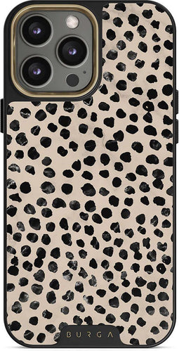 Apple iPhone 13 Pro Hoesje - Burga - Tough Serie - Hard Kunststof Backcover - Almond Latte - Hoesje Geschikt Voor Apple iPhone 13 Pro