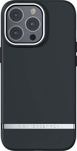 Apple iPhone 13 Pro Hoesje - Richmond & Finch - Freedom Serie - Hard Kunststof Backcover - Black Out - Hoesje Geschikt Voor Apple iPhone 13 Pro