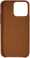Apple iPhone 13 Pro Hoesje - Senza - Desire Serie - Echt Leer Backcover - Cognac - Hoesje Geschikt Voor Apple iPhone 13 Pro