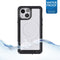Apple iPhone 13 Pro Max Hoesje - Ghostek - Nautical Slim Serie - Hard Kunststof Backcover - Transparant / Zwart - Hoesje Geschikt Voor Apple iPhone 13 Pro Max