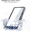 Apple iPhone 14 Hoesje - Ghostek - Nautical Slim Serie - Hard Kunststof Backcover - Transparant / Zwart - Hoesje Geschikt Voor Apple iPhone 14