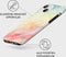 Apple iPhone 14 Plus Hoesje - Burga - Tough Serie - Hard Kunststof Backcover - New Flame Rainbow - Hoesje Geschikt Voor Apple iPhone 14 Plus