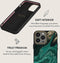 Apple iPhone 14 Pro Hoesje - Burga - Tough Serie - Hard Kunststof Backcover - Emerald Pool - Hoesje Geschikt Voor Apple iPhone 14 Pro