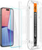Apple iPhone 15 Plus screenprotector met Montage frame - 2 Pack - Spigen