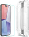 Apple iPhone 15 Plus screenprotector met Montage frame - 2 Pack - Spigen