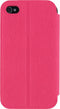 Apple iPhone 4/4s Hoesje - Mobilize - Camera Fold Serie - Kunstlederen Bookcase - Roze - Hoesje Geschikt Voor Apple iPhone 4/4s