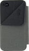 Apple iPhone 4/4s Hoesje - Mobilize - Camera Fold Serie - Kunstlederen Bookcase - Zwart - Hoesje Geschikt Voor Apple iPhone 4/4s