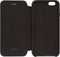 Apple iPhone 6/6s Hoesje - Senza - Pure Skinny Serie - Echt Leer Bookcase - Deep Black - Hoesje Geschikt Voor Apple iPhone 6/6s