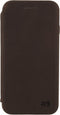 Apple iPhone 6/6s Hoesje - Senza - Raw Skinny Serie - Echt Leer Bookcase - Chestnut Brown - Hoesje Geschikt Voor Apple iPhone 6/6s