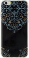 Apple iPhone 6/6s Hoesje - Xccess - Serie - TPU Backcover - Blue Glitter - Hoesje Geschikt Voor Apple iPhone 6/6s