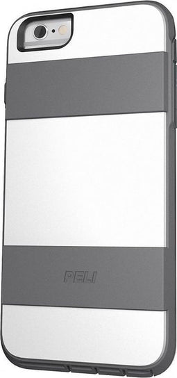 Apple iPhone 6/6s Plus Hoesje - PELI - Voyager Serie - Hard Kunststof Backcover - Wit / Grijs - Hoesje Geschikt Voor Apple iPhone 6/6s Plus