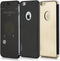 Apple iPhone 6/6s Plus Hoesje - Rock - Dr. V Serie - Hard Kunststof Bookcase - Zwart - Hoesje Geschikt Voor Apple iPhone 6/6s Plus