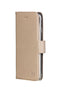 Apple iPhone 6s Hoesje - Senza - Exquisite Serie - Echt Leer Bookcase - Desert Taupe - Hoesje Geschikt Voor Apple iPhone 6s