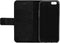 Apple iPhone 6s Hoesje - Senza - Exquisite Serie - Echt Leer Bookcase - Intense Black - Hoesje Geschikt Voor Apple iPhone 6s