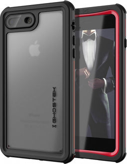 Apple iPhone 8 Plus Hoesje - Ghostek - Nautical Serie - Hard Kunststof Backcover - Zwart - Hoesje Geschikt Voor Apple iPhone 8 Plus