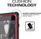 Apple iPhone 8 Plus Hoesje - Ghostek - Nautical Serie - Hard Kunststof Backcover - Zwart - Hoesje Geschikt Voor Apple iPhone 8 Plus