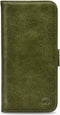Apple iPhone 8 Plus Hoesje - Mobilize - Elite Gelly Serie - Kunstlederen Bookcase - Groen - Hoesje Geschikt Voor Apple iPhone 8 Plus
