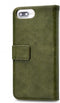 Apple iPhone 8 Plus Hoesje - Mobilize - Elite Gelly Serie - Kunstlederen Bookcase - Groen - Hoesje Geschikt Voor Apple iPhone 8 Plus