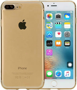 Apple iPhone 8 Plus Hoesje - Rock - Ultra Thin Serie - TPU Backcover - Transparant - Hoesje Geschikt Voor Apple iPhone 8 Plus