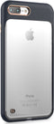 Apple iPhone 8 Plus Hoesje - STI:L - Monokini Serie - Hard Kunststof Backcover - Transparant / Marineblauw - Hoesje Geschikt Voor Apple iPhone 8 Plus