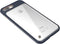 Apple iPhone 8 Plus Hoesje - STI:L - Monokini Serie - Hard Kunststof Backcover - Transparant / Marineblauw - Hoesje Geschikt Voor Apple iPhone 8 Plus