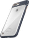 Apple iPhone 8 Plus Hoesje - STI:L - Monokini Serie - Hard Kunststof Backcover - Transparant / Marineblauw - Hoesje Geschikt Voor Apple iPhone 8 Plus