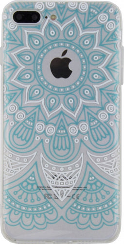 Apple iPhone 8 Plus Hoesje - Xccess - Serie - Hard Kunststof Backcover - Green Oriental - Hoesje Geschikt Voor Apple iPhone 8 Plus