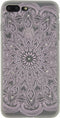 Apple iPhone 8 Plus Hoesje - Xccess - Serie - TPU Backcover - Mandala Stone Pink Glitter - Hoesje Geschikt Voor Apple iPhone 8 Plus