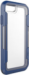 Apple iPhone SE (2020) Hoesje - PELI - Voyager Serie - Hard Kunststof Backcover - Transparant / Blauw - Hoesje Geschikt Voor Apple iPhone SE (2020)