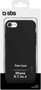 Apple iPhone SE (2020) Hoesje - SBS - Polo Serie - TPU Backcover - Zwart - Hoesje Geschikt Voor Apple iPhone SE (2020)