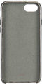 Apple iPhone SE (2020) Hoesje - Senza - Glam Serie - Echt Leer Backcover - Metallic Gray - Hoesje Geschikt Voor Apple iPhone SE (2020)