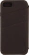 Apple iPhone SE (2020) Hoesje - Senza - Raw Skinny Serie - Echt Leer Bookcase - Chestnut Brown - Hoesje Geschikt Voor Apple iPhone SE (2020)