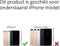 Apple iPhone SE (2020) Hoesje - STI:L - Gentleman Brogue Serie - Hard Kunststof Backcover - Bruin - Hoesje Geschikt Voor Apple iPhone SE (2020)