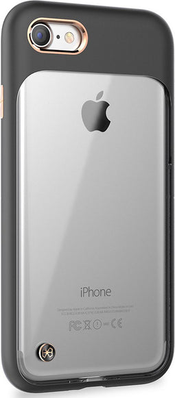 Apple iPhone SE (2020) Hoesje - STI:L - Monokini Serie - Hard Kunststof Backcover - Charcoal Black - Hoesje Geschikt Voor Apple iPhone SE (2020)