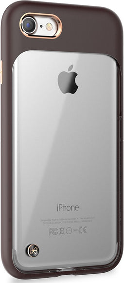Apple iPhone SE (2020) Hoesje - STI:L - Monokini Serie - Hard Kunststof Backcover - Bruin - Hoesje Geschikt Voor Apple iPhone SE (2020)