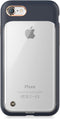 Apple iPhone SE (2020) Hoesje - STI:L - Monokini Serie - Hard Kunststof Backcover - Transparant / Marineblauw - Hoesje Geschikt Voor Apple iPhone SE (2020)