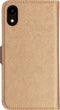 Apple iPhone XR Hoesje - Saffiano Wallet/Portemonnee hoesje - Magneet Sluiting - 3 Opbergvakken - Bruin Koper - Mobiparts